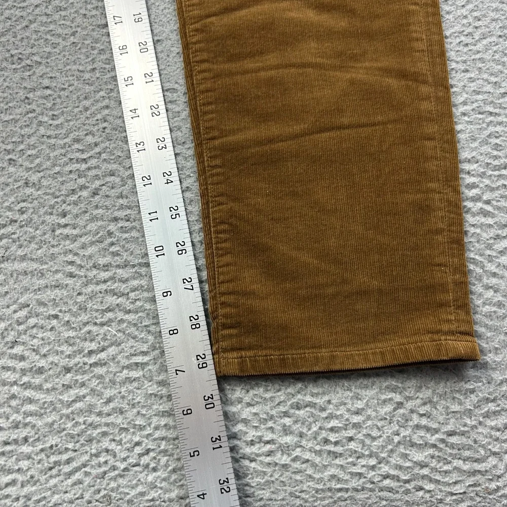 Todd Snyder Corduroy Pants Mens 31x30 Brown Slim 5-Pocket Casual Wear